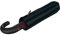 Knirps Herren Taschenschirm T.260 Duomatik Rundhakengriff mit ecorepel-Technologie 2Line Up - Black