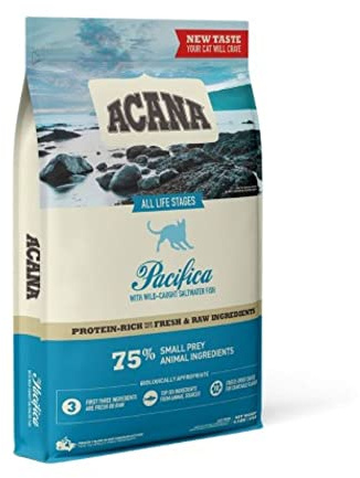 ANIMALUJOS - Comida para Gato Pacifica 4,5 kg | 100% Natural y Sin Cereales | Pienso Premium Alta Proteína | Alimentación Saludable para Gatos Adultos