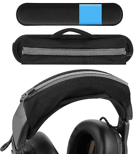 Geekria Hake- och Ögla Huvudbandsöverdrag Set, DIY-installation (Passar 3,5–4,5 cm huvudband), Kompatibel med Corsair, JBL, Logitech, Razer, Sennheiser, Turtle Beach, 3M(Kyl-Gel)