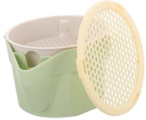 INOOMP Cat Grass Planter Cup with Seeds Soilless Hydroponic Catnip Plant Pot for Indoor Cats Suitable for Pets Hairball Control