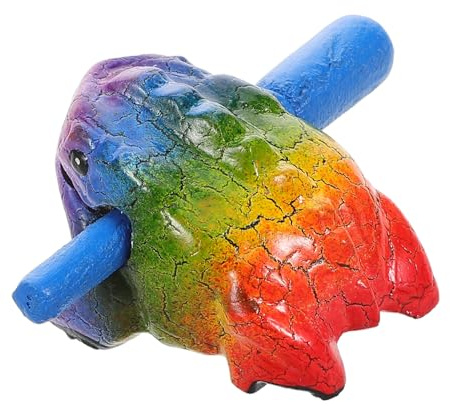 Holzfrosch Instrument, Quakender Frosch, Schlaginstrument