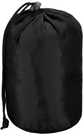 sourcing map Stuff Sack, Nylon Water Resistant Portable Drawstring Dust Flap Bags Stuff Sack Ultralight Dry Bag for Camping Hiking