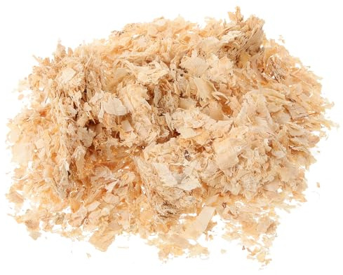 Veemoon Litière pour Hamster en Copeaux de Bois Paquet de 500 G Sciure Désodorisante pour Animaux de Compagnie Cage Hamster Nain
