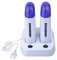 Vinteky Épilation à la cire Chauffe Cire Roll on Epilation/Appareil Cartouches Cire épilation/Épilation pour beauté/Epilateur professionnel roll on(violet) (Double)