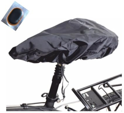 Ventura Universal Satteldecke Sattelüberzug Regenschutz mit Tasche inkl. Schlauchflicken