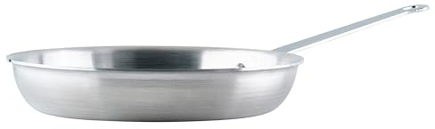 Winco Commercial-Grade Aluminium Fry Pan/Skillet, Satin Finish, 10