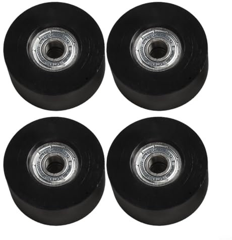 Rotelle di ricambio per seggiolini per vogatore, 4 pezzi in una comoda confezione