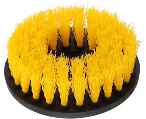 CALLARON Portable Drill Brush Head Replacement Tool for Floor Bathroom Cleaning Bristle Design Compact Lightweight for Easy Use with Power Drills for Stubborn Stains