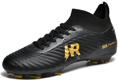 High-Top Football Boots Men's Astro Turf Trainers Outdoor Indoor Football Shoes Teens Professional Athletics Soccer Shoes