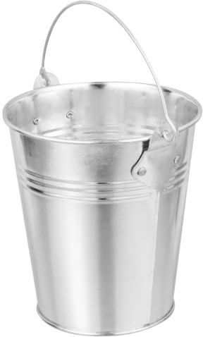 Housoutil Secchio per Grasso da Barbecue in Acciaio Inox 1 Pz Contenitore per Olio e Grasso per Pulizia Griglia e Manutenzione Barbecue a Pellet