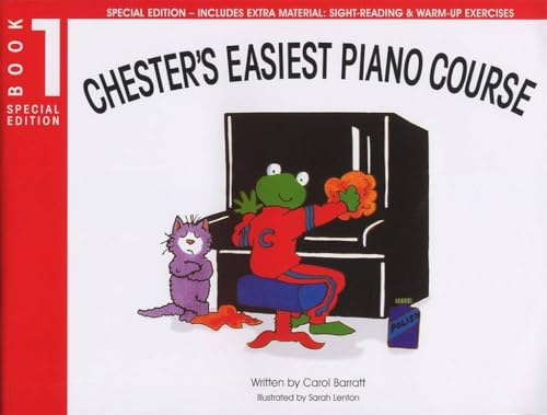 Chester's Easiest Piano Course - Book 1 Special Edition | Piano Method for Beginners | Sight-Reading and Warm-Up Exercises | Fun Piano Learning for Young Children | Music Sales America