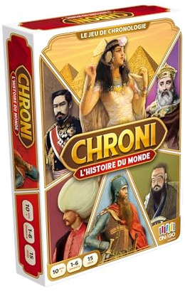 Chroni Histoire du Monde, jeu éducatif, 1-6 joueurs dès 10 ans