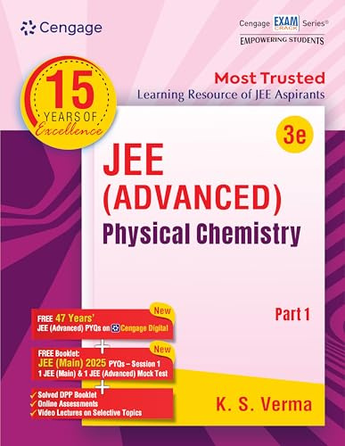 Cengage JEE Advanced Physical Chemistry: Part 1 with Free Online Assessments & Digital Content