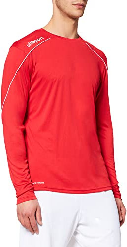 uhlsport Kinder Trikot Stream 22 Langarm Trikot, Rot/Weiß, 128, 100347804