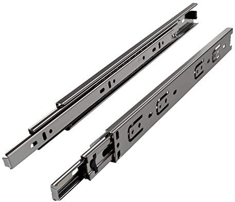 SOTECH 1 par Guías de extracción total KV2-45-H45-L700-NF 700 mm (empujadas) Guía de cajón Capacidad de carga de 45 kg