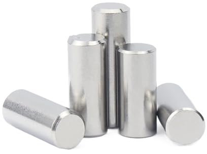 M1 M1.5 M2 M2.5 M3 M4 M5 M6 M8 M10 Cylindrical Pin Locating Dowel 304 Stainless Steel Fixed Shaft Solid Rod GB119 4~100mm ( Size : M10x 2pcs , Color : 25mm )