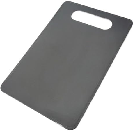 HESHUYAN Schneidebrett Küchenwerkzeuge Multicolor Leicht zu reinigen rutschfeste Kunststoff-Schneidebrett Schneideblock Matte Werkzeug Küche Kochbedarf Cutting Board(Noir)