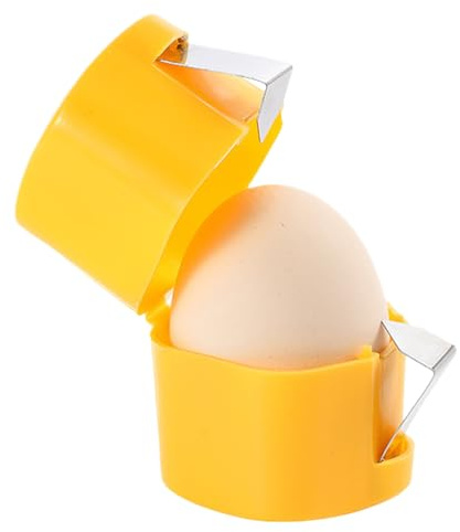 Äggskalöppnare – äggknäckare, bärbar rostfritt stål skärare skalare kex separator för bakning frukost förberedelse hemanvändning