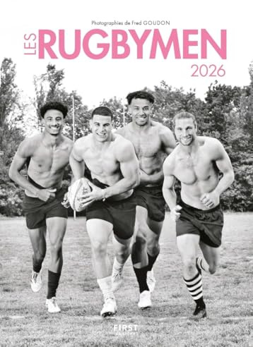 Calendrier Les Rugbymen 2026 - Mensuel mural - Sport et sexy