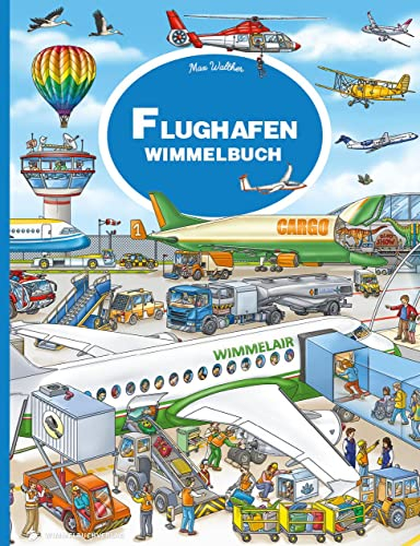 Flughafen Wimmelbuch Pocket: Die praktische Pocket Ausgabe für unterwegs