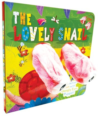 The Lovely Snail Googly Eyes Finger Puppet Book for Children: Animal Finger Puppet Board Book for Babies | Fun Interactive Snail Toy Book | Touch and Play Story | Animal-Themed Picture Book for Kids