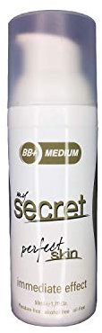 My Secret Perfect Skin - BB Cream, crema colorata ANTIRUGHE, idratazione profonda, agisce contro le machie e corregge le occhiaie, protegge dai raggi UV. (1x50ml) (Medium)