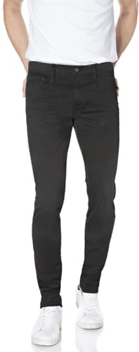 Replay Men's Anbass Slim Jeans, Black (Black 98), 34W 34L UK