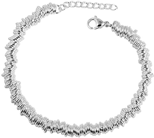 Accent Ganda damarmband armsmycken silverfärgad 5030463, 20 centimeter, Rostfritt stål