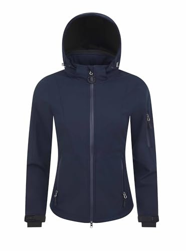 LeMieux Celine Soft Shell Jacket - Womens - Water Resistant - Breathable - Detachable Hood