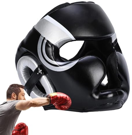 Protector de Cabeza para Boxeo, protección Completa para Adultos, protección Completa, protección para Boxeo, para Adultos y niños, protección de Cabeza Impermeable para Kickboxing, Artes