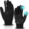 BEAST RAGE Winter-Fahrradhandschuhe für Kinder, wasserdichte Thermo-Kinder-Sporthandschuhe für Jungen und Mädchen, Winddichte warme Winterhandschuhe, Winddicht (Schwarz, XS)