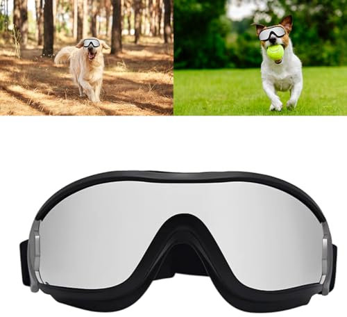 1 Stück Hunde Sonnenbrille, Hundebrille Für Kleine Hundes, Hundesonnenbrilles, Sonnenbrilles Hund, Hundebrille Für Hunde Einstellbar Hundebrilles Wasserdicht