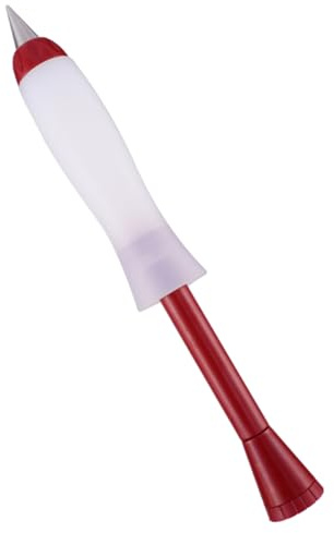 FONDOTIN Penna per Decorare Torte e Biscotti in Silicone Strumento Ricaricabile per Scrivere Cioccolato e Crema al Burro Facile da Pulire Adatta Ragazza e Principianti
