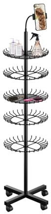 Support De Tresses,Organisateur Réglable En Hauteur | Support D'exposition - Pour Maison Salon Service Installation Extensions Styling Mobile Formation Beauté Compétition