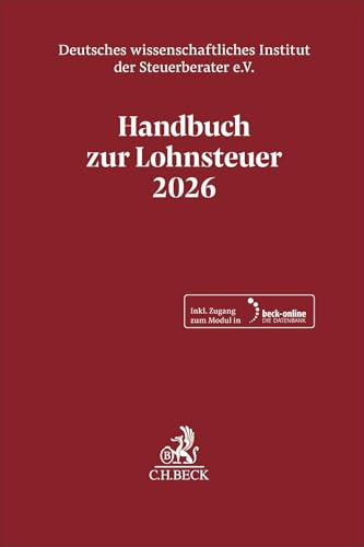 Handbuch zur Lohnsteuer 2026. LSt 2026 (Schriften des Deutschen wissenschaftlichen Instituts der Steuerberater e.V.)