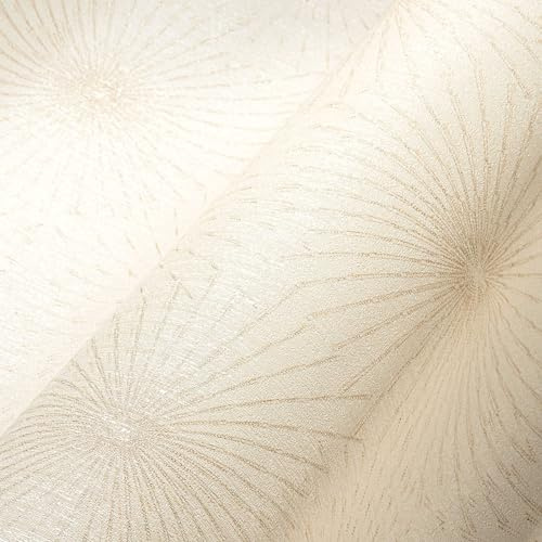 Modern tapet kräm guld A.S. Création THE BOS 388183 fibertapet mönstertapet 10,05 m x 0,53 m Made in Germany