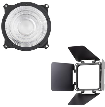 ZHIYUN Mini Reflector De Lente (Montura ZY), Modificador De Luz Ajustable, Aumento De Brillo 5X, Paquete Modificador De Luz De Video, Deflector De Cuatro Hojas, Modifica El Ángulo De Luz