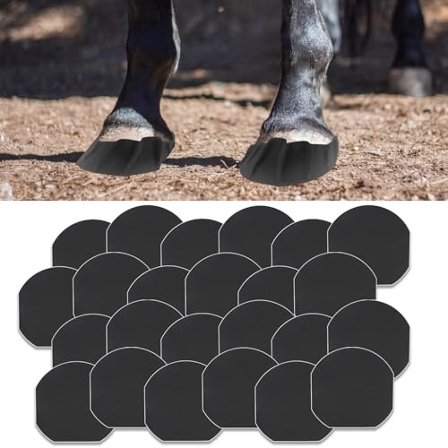 AQQHSAIN Horse Hoof Tape Strong Sticky Hoof Wraps Breathable Magic Cushion Foot Hoof for Horses Packing Additional Protection (24)