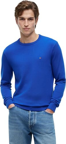 Tommy Hilfiger Jersey Hombre Essential Cotton con Cuello Redondo