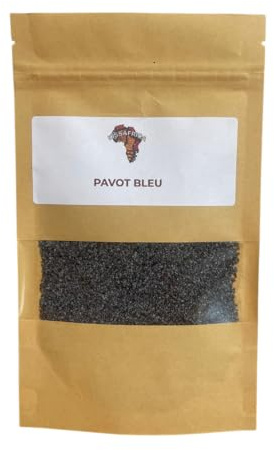 Semi di papavero blu – Papaver Somniferum, semi naturali per panificazione – 50 g