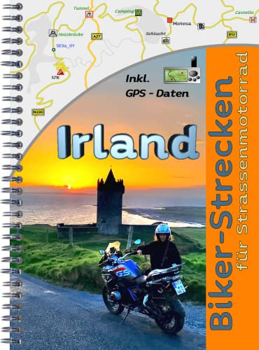Motorrad Reiseführer Irland (11 Strassen-Etappen) mit GPS Daten Downloadcode