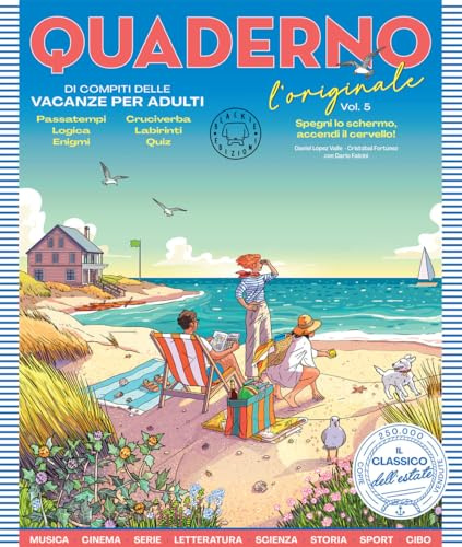 Quaderno di compiti delle vacanze per adulti. L'originale (Vol. 5)