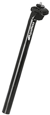 Sattelstütze AquaNess, Alu, 27.2 x 350 mm, schwarz eloxiert