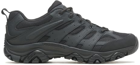 Merrell mens Moab 3 Tactical 8 Zip Waterproof, Black, 7.5 UK