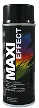 MAXI-SPECIAL | Sprühlack | Nitrocellulose | Zur Dekoration | Schützt Oberflächen | Wasserfest | Schnelltrocknend | Für verschiedene Materialien | Einfache Anwendung | 400 ml (SCHWARZ MX0025)