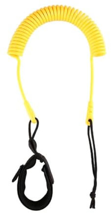 Stand Up Paddle Board Leash Surfs Board Leashes Replacement Coiled SUPs Leash Leg Rope For Shortboard Longboards Paddle Board Leash Water Gear Adjustable Ankle Strap