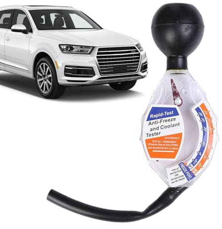 Tester antigelo per autoveicoli, tester per liquido refrigerante Rapid-test, ad azione rapida, tester per antigelo, portatile, compatto, per veicoli