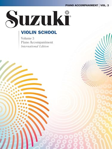 Suzuki violin school piano accompaniment - volume 3 (revised edition)