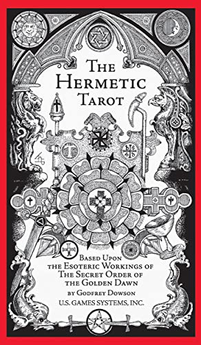 The Hermetic Tarot: Secrets of the Golden Dawn, Esoteric Symbolism, Kabbalistic Tree of Life, Astrological Correspondences, 78 Tarot Cards