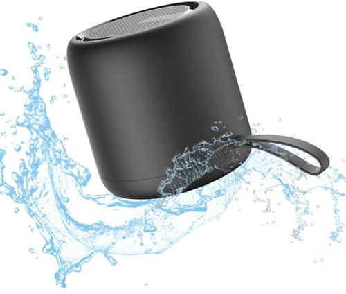 BSWL - Bluetooth Speaker | Mini Portable Speakers Wireless Bluetooth 5.0 | Loud Stereo Sound | Noise-Cancelling Mic | IPX4 Waterproof | 6–24H Playtime | Smart Speaker for Home, Shower & Travel